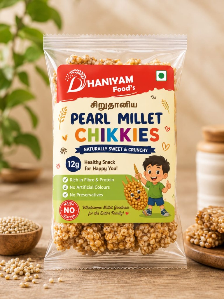Pearl Millet Chikkies